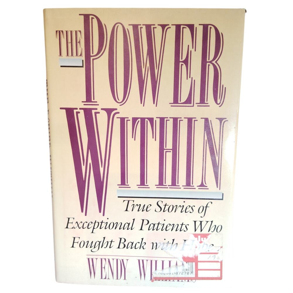 Wendy Williams - The Power Within Signed 1st Edition 1990 Hardcover